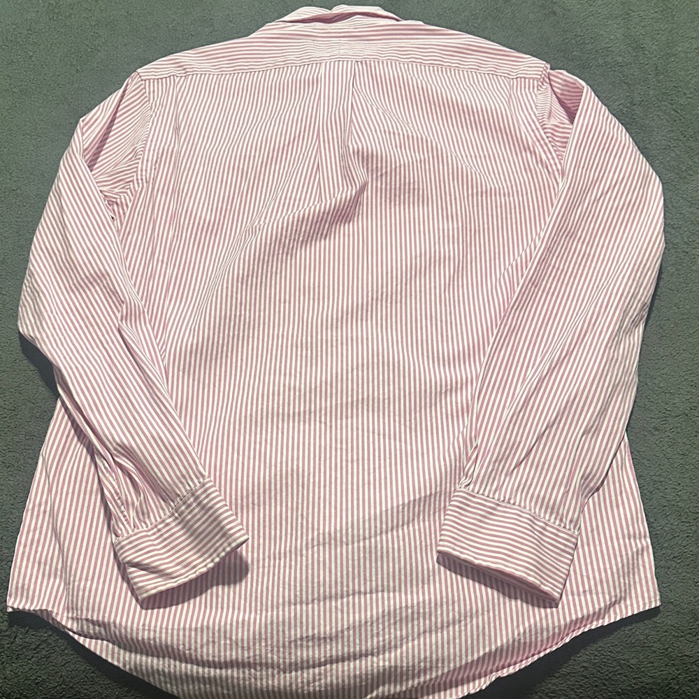 Polo Ralph Lauren Pink Striped Button Down Shirt - Picture 4 of 4